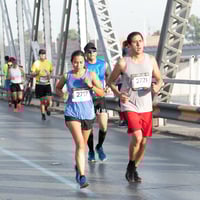 Maratón LALA 2020, puente plateado