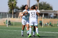 Festejo de gol de Britany Hernandez, Britany Hernández