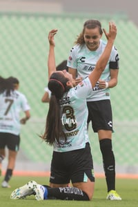 Del gol de Yashira, Yashira Barrientos, Daniela Calderón