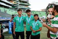 reconocimiento a jugadores de  sub 17