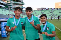 reconocimiento a jugadores de  sub 17