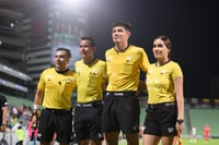 Foto árbitros Santos Toluca femenil