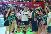 Básquetbol selección México vs Colombia