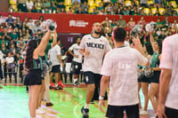 Básquetbol selección México vs Colombia