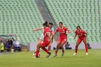 María Cuadrado, Mariel Román, Natalia Macías Valadez