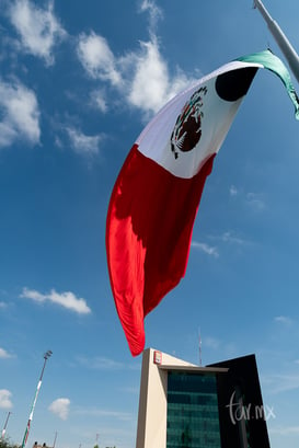 Bandera de México, Plaza Mayor de Torreón @tar.mx