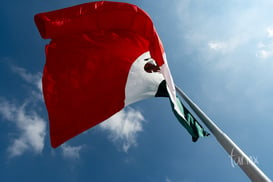 Bandera de México, Plaza Mayor de Torreón @tar.mx