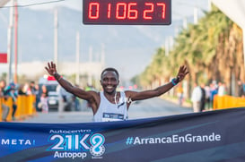 Nixon Kiplagat, primer lugar 21k @tar.mx