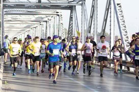 Maratón LALA 2020, puente plateado @tar.mx