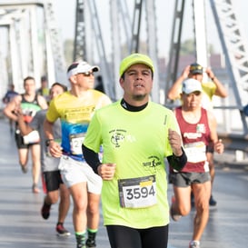 Maratón LALA 2020, puente plateado @tar.mx