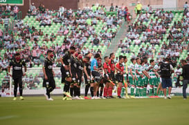 ceremonia, Santos Chivas @tar.mx