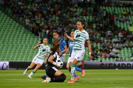 Santos vs Cruz Azul J7 A2021 Liga MX femenil @tar.mx