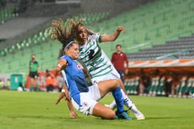 Santos vs Cruz Azul J7 A2021 Liga MX femenil @tar.mx