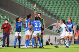 Santos vs Cruz Azul J7 A2021 Liga MX femenil @tar.mx