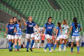 Santos vs Cruz Azul J7 A2021 Liga MX femenil @tar.mx