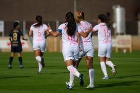 festejo de gol de Peraza 10, Cinthya Peraza @tar.mx