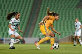 Santos vs Tigres J17 A2021 Liga MX femenil @tar.mx