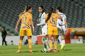 Santos vs Tigres J17 A2021 Liga MX femenil @tar.mx