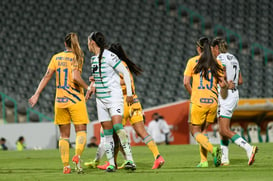 Santos vs Tigres J17 A2021 Liga MX femenil @tar.mx