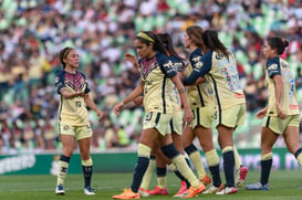 Santos vs America J9 C2022 Liga MX femenil @tar.mx