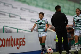 Santos vs America J9 C2022 Liga MX femenil @tar.mx