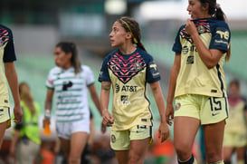 Santos vs America J9 C2022 Liga MX femenil @tar.mx