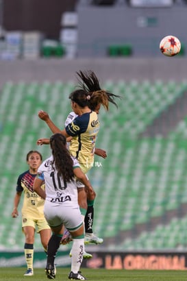 Santos vs America J9 C2022 Liga MX femenil @tar.mx