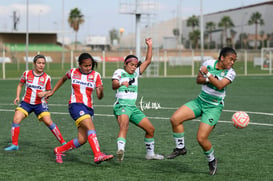 Santos Laguna vs Atlético de San Luis femenil sub 18 @tar.mx