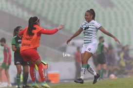 Celebran gol de Alexia, Alexia Villanueva @tar.mx