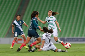 Santos vs Puebla J14 A2022 Liga MX femenil @tar.mx