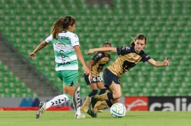 Santos Laguna vs Pumas UNAM J7 A2022 Liga MX femenil @tar.mx