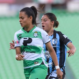 Santos Laguna vs Querétaro J1 A2022 Liga MX femenil @tar.mx