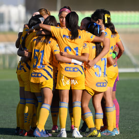 Equipo Tigres UANL femenil sub 18, Deiry Ramírez, Natalia Mu @tar.mx