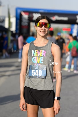 Valeria Macías, campeona 5K @tar.mx