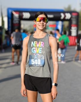 Valeria Macías, campeona 5K @tar.mx