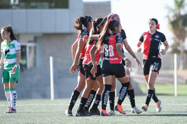 celebran gol, Valeria González @tar.mx