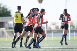 celebran gol, Valeria González @tar.mx