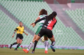 Santos Laguna vs Atlas FC J11 C2023 Liga MX femenil @tar.mx