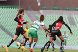 Santos Laguna vs Atlas FC J11 C2023 Liga MX femenil @tar.mx