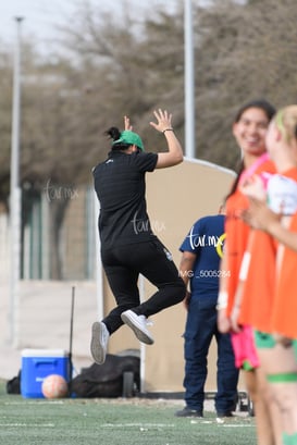 Celebración del gol de Ailin, Claudia Ríos @tar.mx