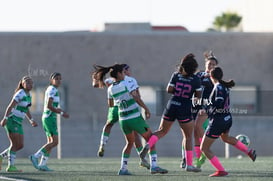 Guerreras del Santos Laguna vs Rayadas de Monterrey femenil sub 18 @tar.mx