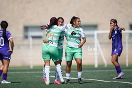 festejo de gol, Britany Hernández, Paulina Peña, Nancy Martí @tar.mx