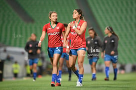 Santos vs Necaxa J8 C2023 Liga MX femenil @tar.mx