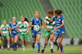 Santos vs Necaxa J8 C2023 Liga MX femenil @tar.mx