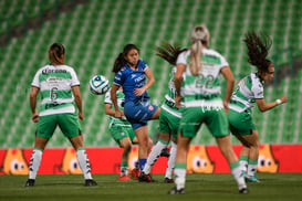 Santos vs Necaxa J8 C2023 Liga MX femenil @tar.mx