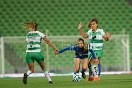 Santos vs Necaxa J8 C2023 Liga MX femenil @tar.mx