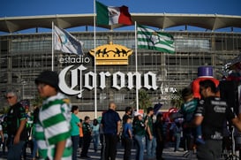 Afición en el Estadio Corona @tar.mx