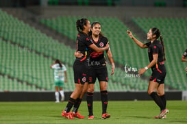 Festejo de gol, Sanjuana Muñoz, Daniela Espinosa @tar.mx