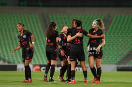 Festejo de gol, Sanjuana Muñoz, Adyson Willett @tar.mx