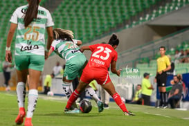 Santos vs Toluca  femenil @tar.mx